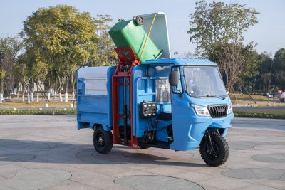 富贵泉油车版环卫车 I 燃油挂桶车 I 专业，实用，便捷 I 有公告，可上牌